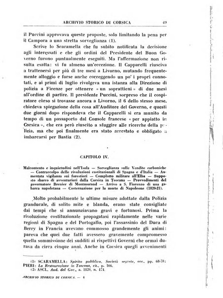 Archivio storico di Corsica pubblicazione trimestrale