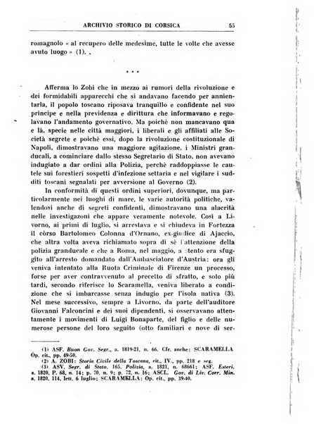 Archivio storico di Corsica pubblicazione trimestrale