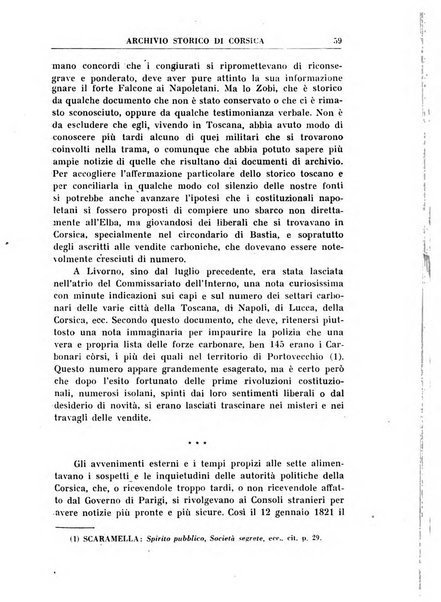 Archivio storico di Corsica pubblicazione trimestrale