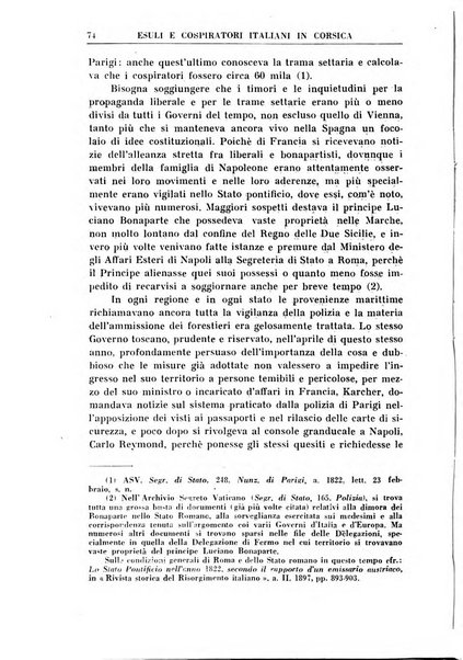 Archivio storico di Corsica pubblicazione trimestrale