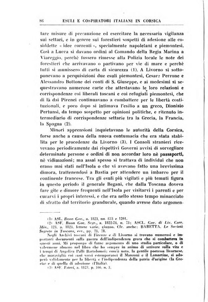 Archivio storico di Corsica pubblicazione trimestrale