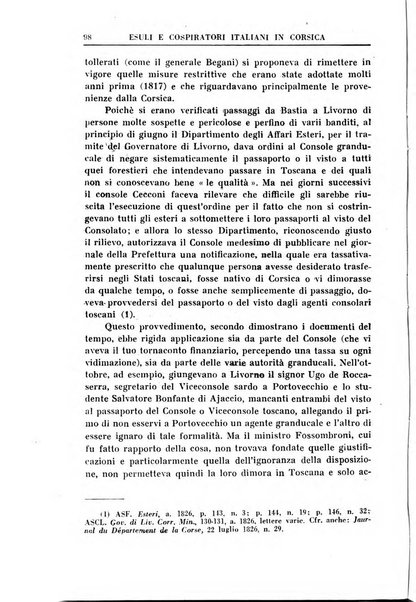 Archivio storico di Corsica pubblicazione trimestrale