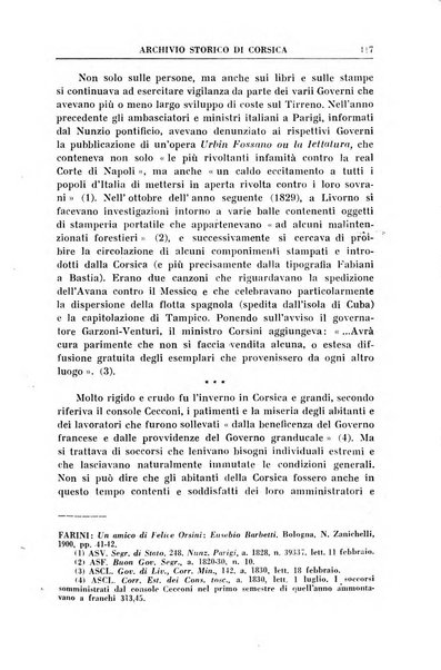 Archivio storico di Corsica pubblicazione trimestrale