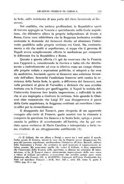 Archivio storico di Corsica pubblicazione trimestrale