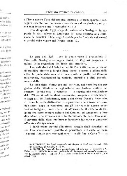 Archivio storico di Corsica pubblicazione trimestrale