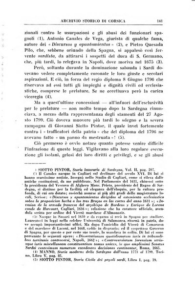 Archivio storico di Corsica pubblicazione trimestrale