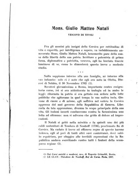 Archivio storico di Corsica pubblicazione trimestrale