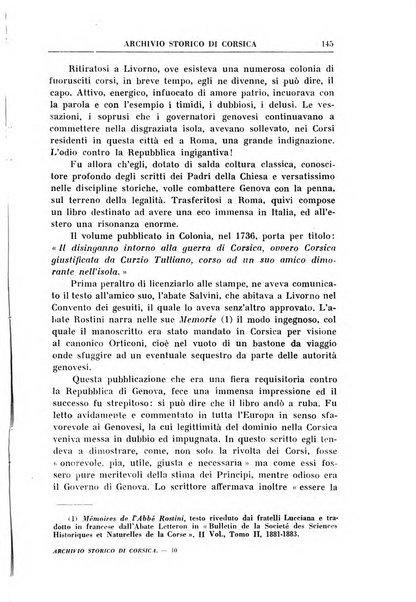 Archivio storico di Corsica pubblicazione trimestrale