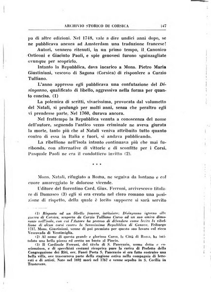 Archivio storico di Corsica pubblicazione trimestrale