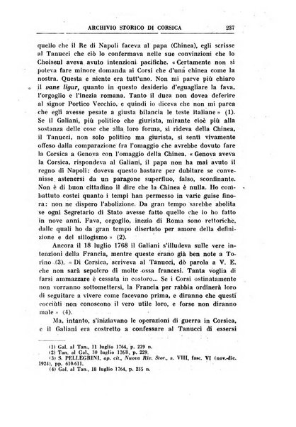 Archivio storico di Corsica pubblicazione trimestrale