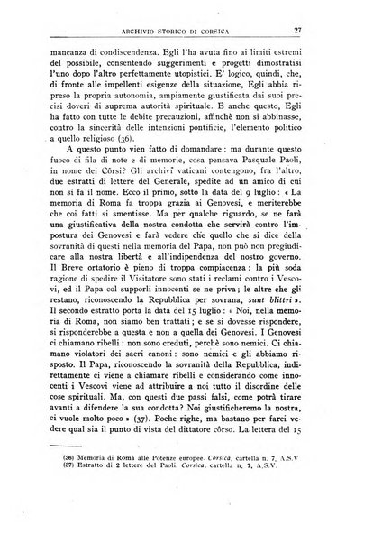 Archivio storico di Corsica pubblicazione trimestrale