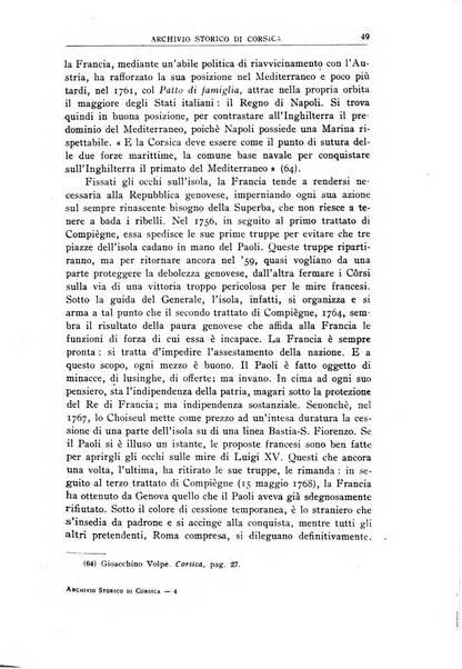 Archivio storico di Corsica pubblicazione trimestrale