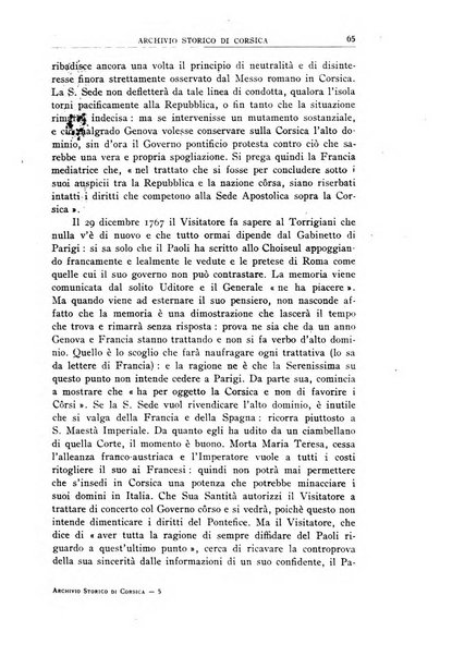 Archivio storico di Corsica pubblicazione trimestrale