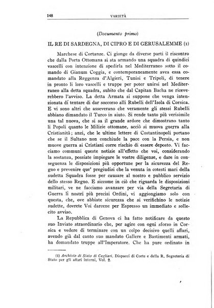 Archivio storico di Corsica pubblicazione trimestrale