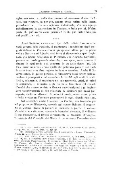 Archivio storico di Corsica pubblicazione trimestrale