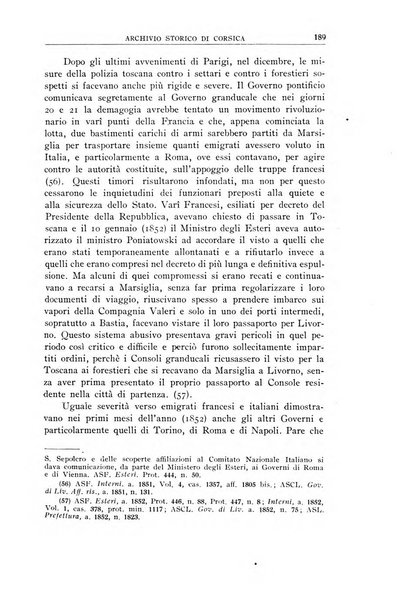 Archivio storico di Corsica pubblicazione trimestrale