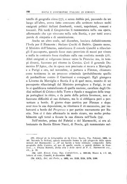 Archivio storico di Corsica pubblicazione trimestrale