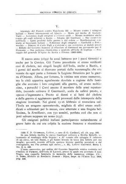 Archivio storico di Corsica pubblicazione trimestrale