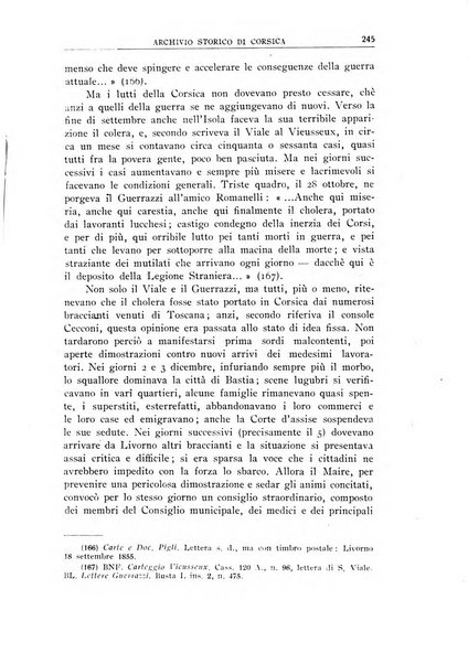 Archivio storico di Corsica pubblicazione trimestrale