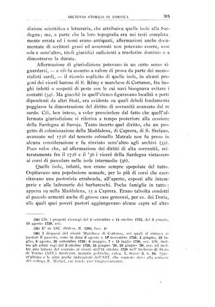 Archivio storico di Corsica pubblicazione trimestrale