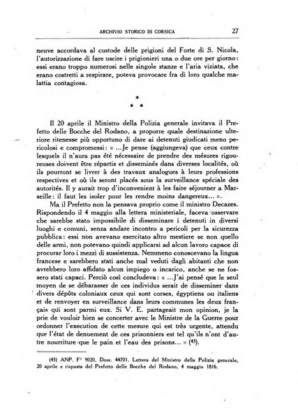 Archivio storico di Corsica pubblicazione trimestrale