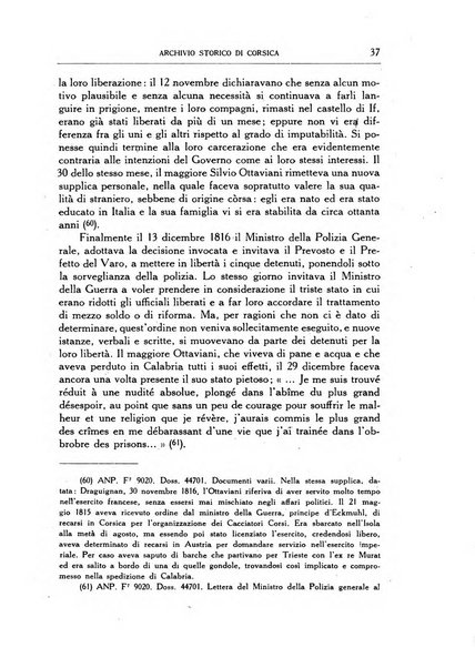 Archivio storico di Corsica pubblicazione trimestrale