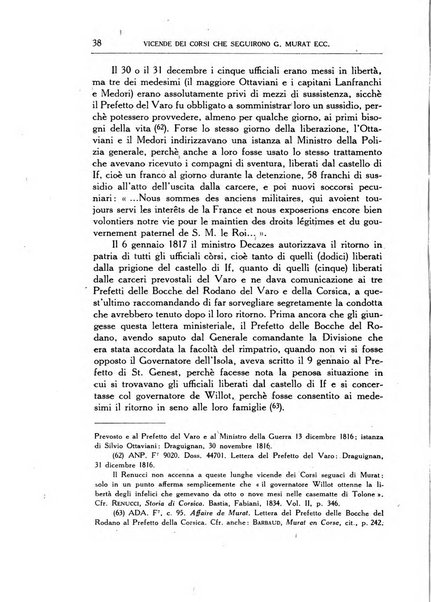 Archivio storico di Corsica pubblicazione trimestrale