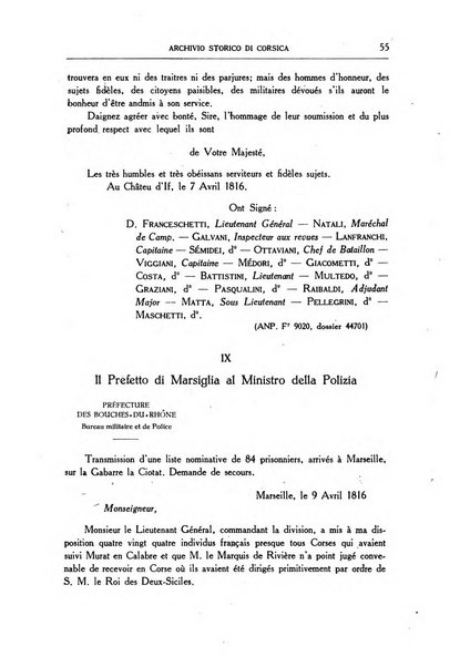 Archivio storico di Corsica pubblicazione trimestrale