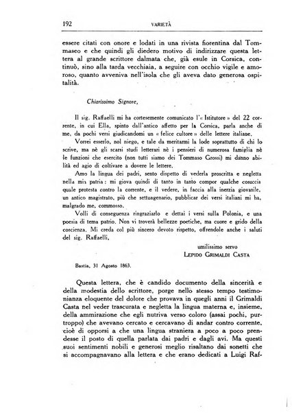 Archivio storico di Corsica pubblicazione trimestrale