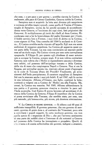 Archivio storico di Corsica pubblicazione trimestrale