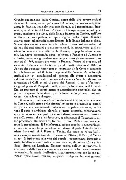 Archivio storico di Corsica pubblicazione trimestrale