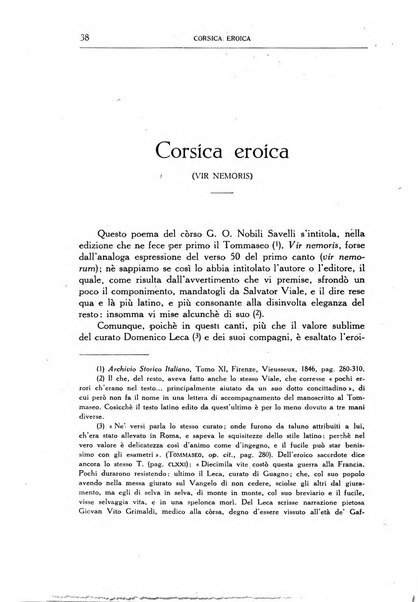 Archivio storico di Corsica pubblicazione trimestrale