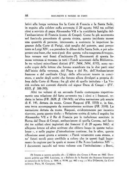 Archivio storico di Corsica pubblicazione trimestrale