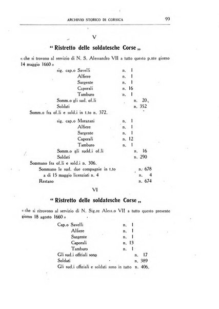 Archivio storico di Corsica pubblicazione trimestrale