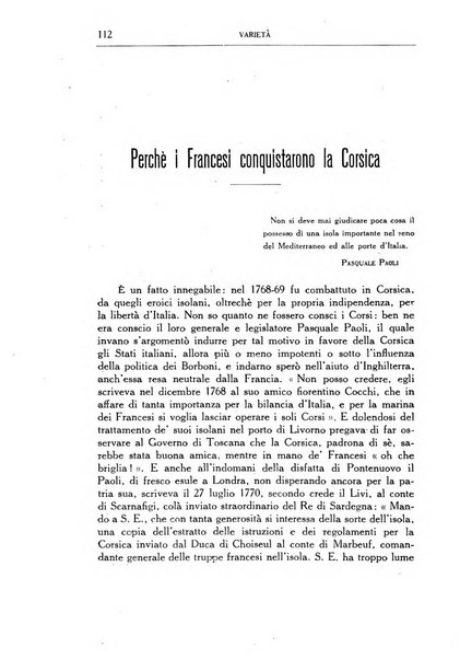 Archivio storico di Corsica pubblicazione trimestrale