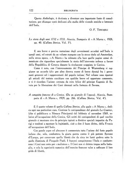 Archivio storico di Corsica pubblicazione trimestrale