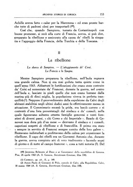 Archivio storico di Corsica pubblicazione trimestrale