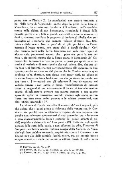 Archivio storico di Corsica pubblicazione trimestrale