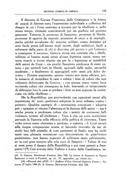 Archivio storico di Corsica pubblicazione trimestrale