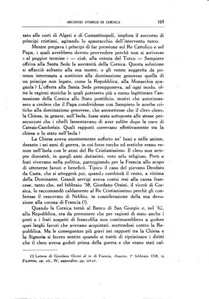 Archivio storico di Corsica pubblicazione trimestrale