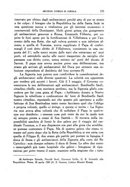 Archivio storico di Corsica pubblicazione trimestrale