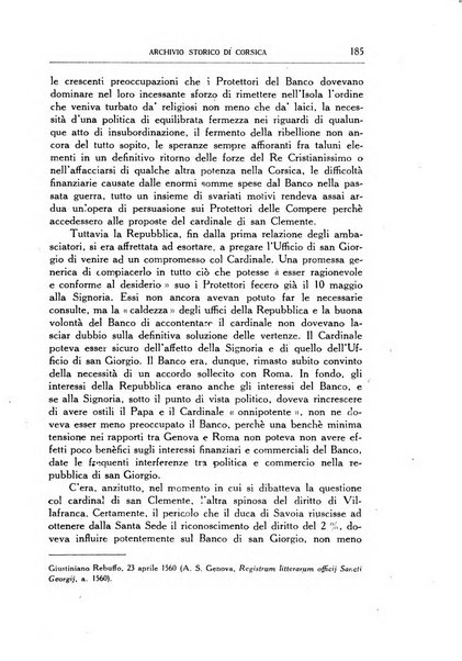 Archivio storico di Corsica pubblicazione trimestrale