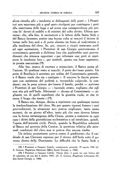 Archivio storico di Corsica pubblicazione trimestrale