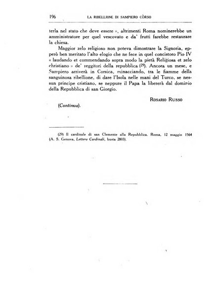 Archivio storico di Corsica pubblicazione trimestrale