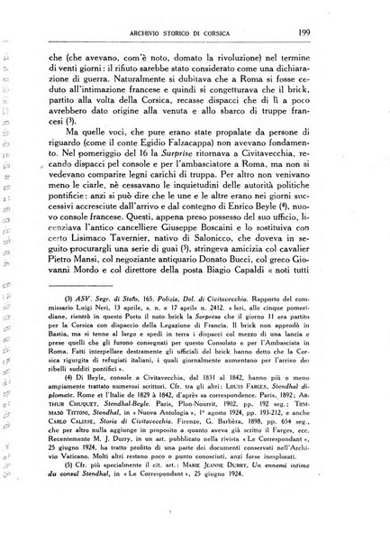 Archivio storico di Corsica pubblicazione trimestrale