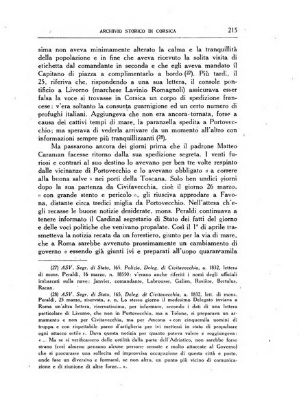 Archivio storico di Corsica pubblicazione trimestrale