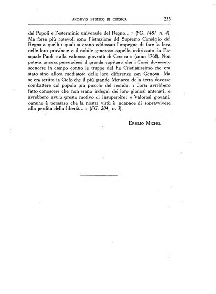 Archivio storico di Corsica pubblicazione trimestrale