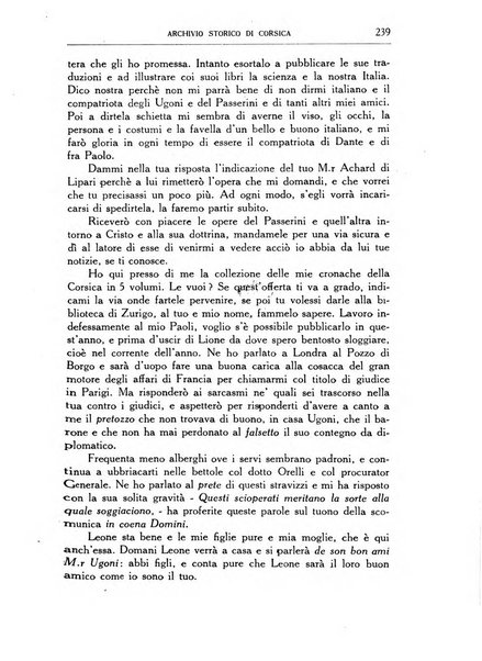 Archivio storico di Corsica pubblicazione trimestrale