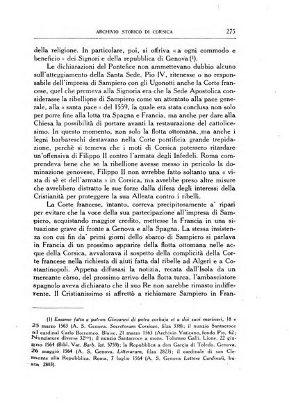 Archivio storico di Corsica pubblicazione trimestrale