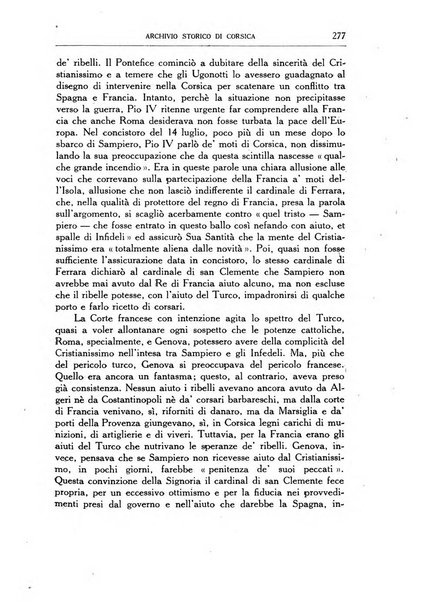 Archivio storico di Corsica pubblicazione trimestrale